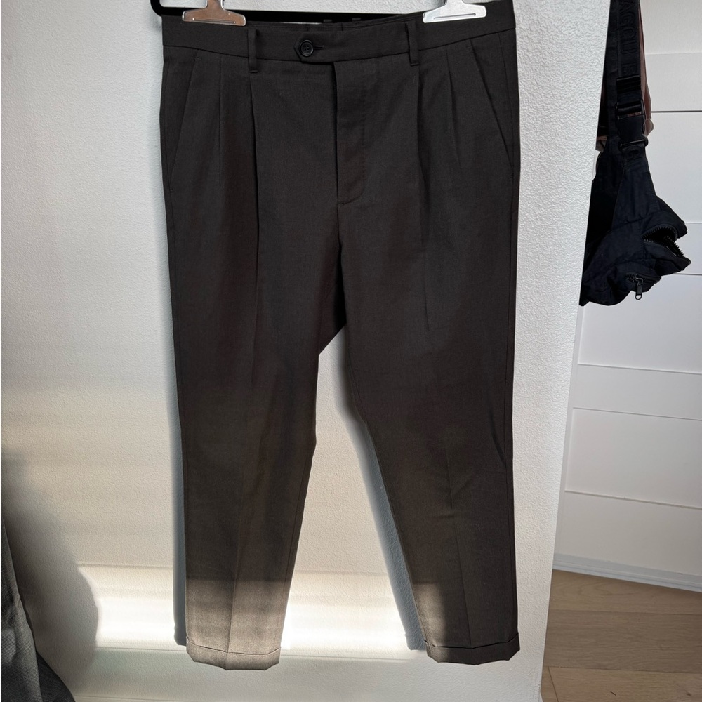 All Saints Charcoal Dress Pants
